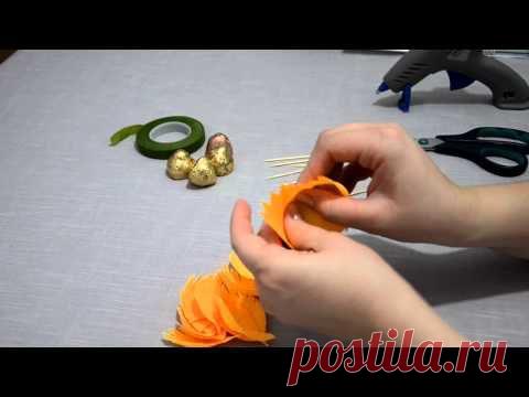 Пошаговый видео мастер-класс "Осенний цветок" :: Основной сайт