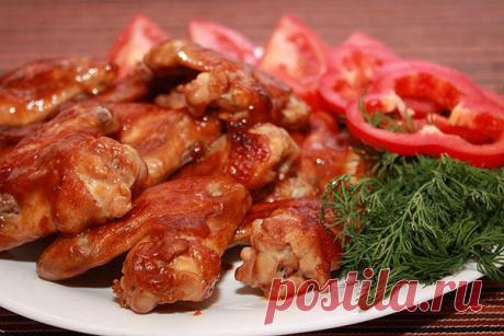 Куриные крылья в кисло-сладком соусе — рецепт с пошаговыми фотографиями на Foodclub.ru