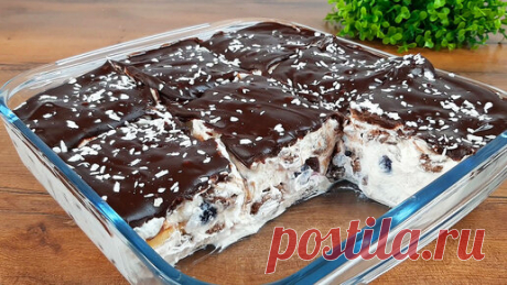 вкусная минута от Натальи | НЕЖНЕЙШИЙ ДЕСЕРТ без выпечки!!! Невероятно Просто и Вкусно !!!