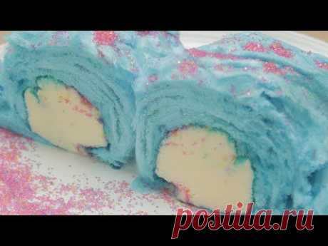 Cotton Candy Ice Cream Burrito