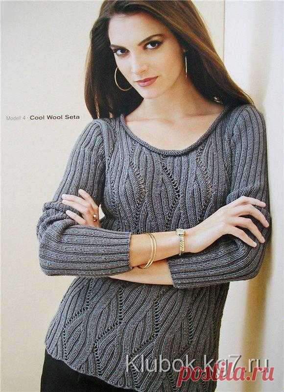 КРАСИВО ЖИТЬ НЕ ЗАПРЕТИШЬ! ПУЛОВЕР ИЗ ИТАЛИИ | Клубок