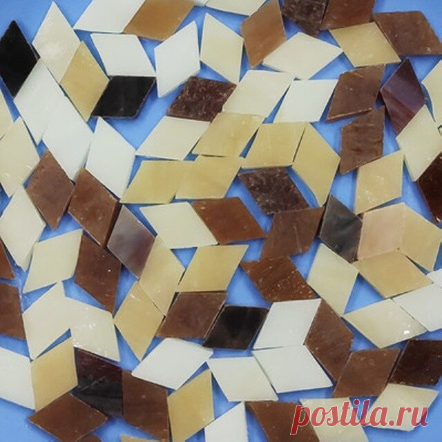 Lazos de JOJO triangular de acrílico sólido para hacer mosaicos, azulejos para manualidades de decoración del hogar, materiales de arte hechos a mano, 50g|Creación de mosaicos| - AliExpress
