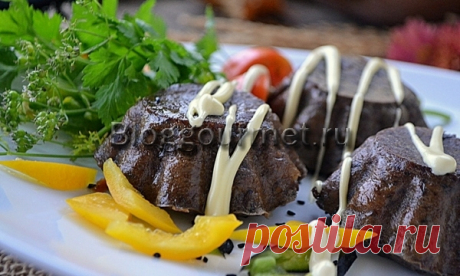 Котлеты из куриной печени с начинкой из овощей