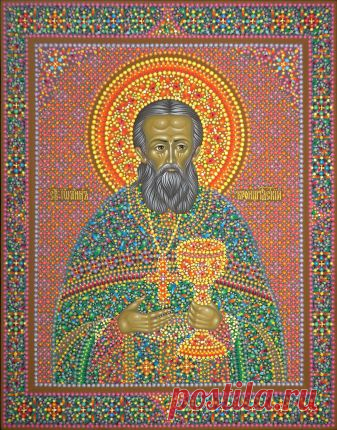 Икона Святого праведного Иоанна Кронштадтского