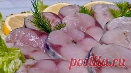 Мурманское САЛО-малосольная скумбрия,рецепт из СССР