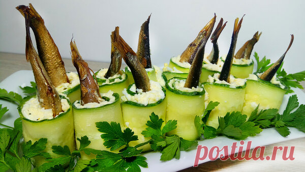Самая вкусная Закуска со шпротами за 10 минут