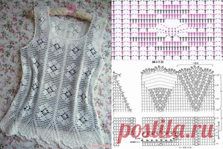 Коллекция вязаных блузок с рисунком