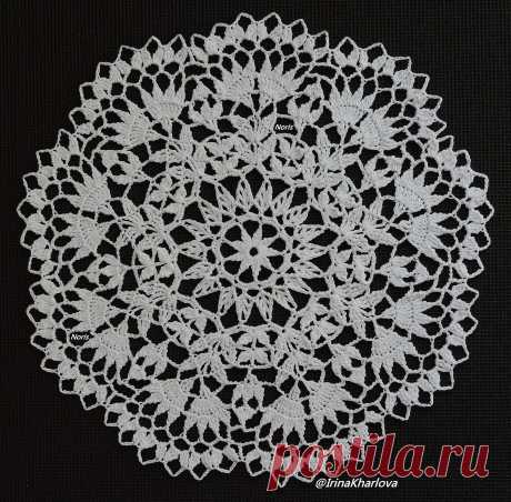 Интерьерная салфетка
  #салфетка #вязаниеназаказ #crochet #салфеткакрючком #интерьер #ресторан #кухня