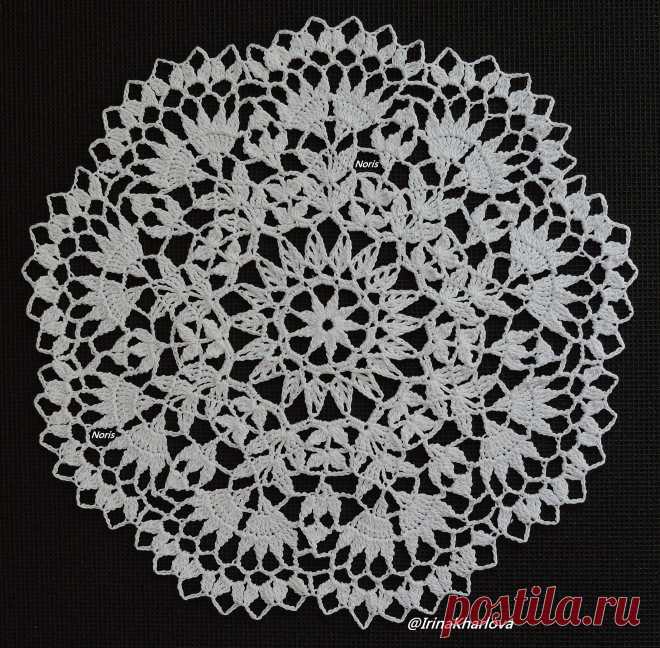 Интерьерная салфетка
  #салфетка #вязаниеназаказ #crochet #салфеткакрючком #интерьер #ресторан #кухня