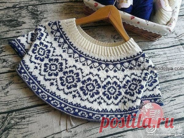 Вязание жаккарда спицами: когда пряжа становится картиной | Вязание идеи для вдохновения | Дзен