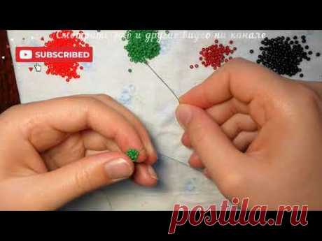 МК Бисерная цепочка. Beading. Necklace.