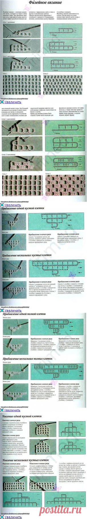 ВЕК ВЯЖИ-ВЕК УЧИСЬ! ФИЛЕЙНОЕ ВЯЗАНИЕ