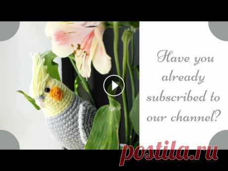 Корелла попугай крючком/Crochet cocatiel stuffed animal /Crochet toy parrot Яркий и веселый попугайчик Кеша станет любимой игрушкой вашего ребенка. Игрушка выглядит как настоящий попугай и сделана в размере 21 см в длину. Смож...