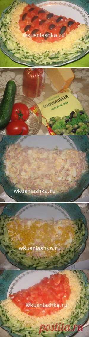 салат арбуз рецепт с фото | Кулинарные рецепты вкусно