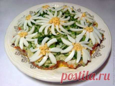 Салат "Ромашка"