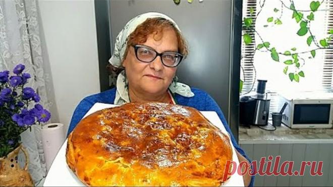 Пирог капустный простой и вкусный.