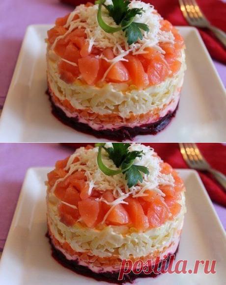 Лучшие кулинарные рецепты: Сёмга на шубе