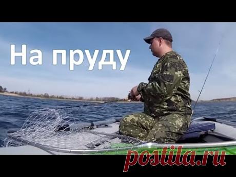 Ловля щуки на пруду