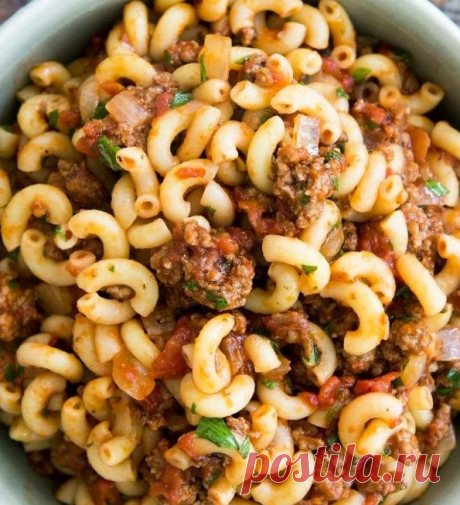 👌 Сытные макароны с фаршем за 25 минут, рецепты с фото Вкусный рецепт Сытные макароны с фаршем за 25 минут, пошаговый, с фото и отзывами 👍 Вторые блюда из макарон, Макароны с фаршем, Блюда из говяжьего фарша