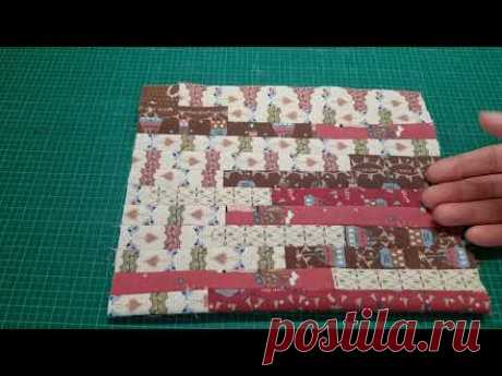 42.    2 МК :  по вшиванию молнии  &quot;В РАМОЧКЕ&quot; и один из способов утилизации тонких полос. - YouTube