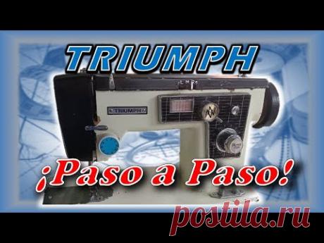Triumph, cómo reparar mi Máquina de coser?