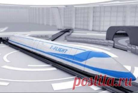 Китай создаст сверхзвуковой летающий поезд, со скорость до 4 000 км/ч Летающий поезд - пассажирская капсула, которая движется в вакуумной трубе за счет электромагнитного поля, не касаясь дорожного полотна. Проектом HyperFlight занимается китайская аэрокосмическая корпор