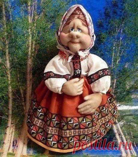 Кукла из капроновых чулок и носков