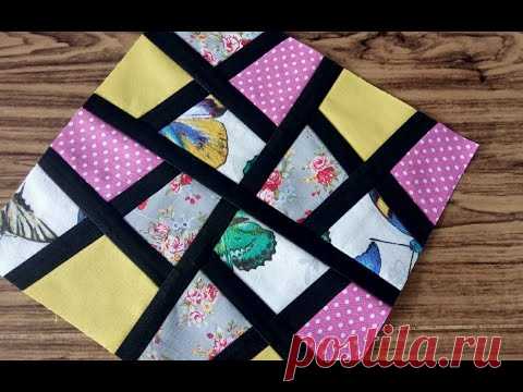 Шикарная лоскутная техника витражи. Лоскутное шитье для начинающих
