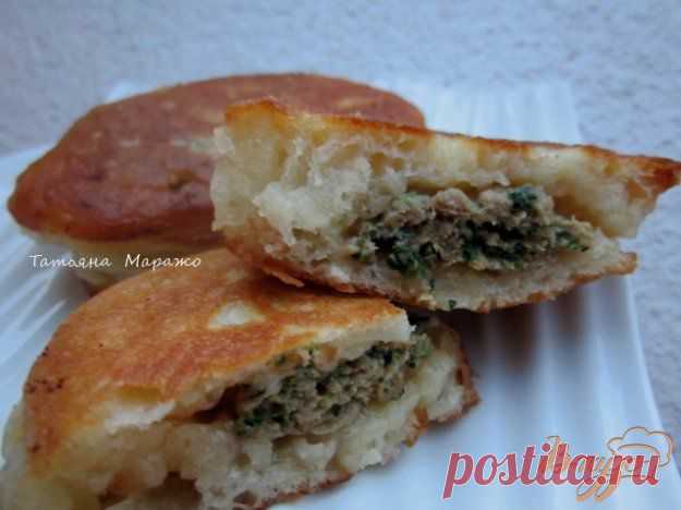 Ленивые пирожки с мясом.