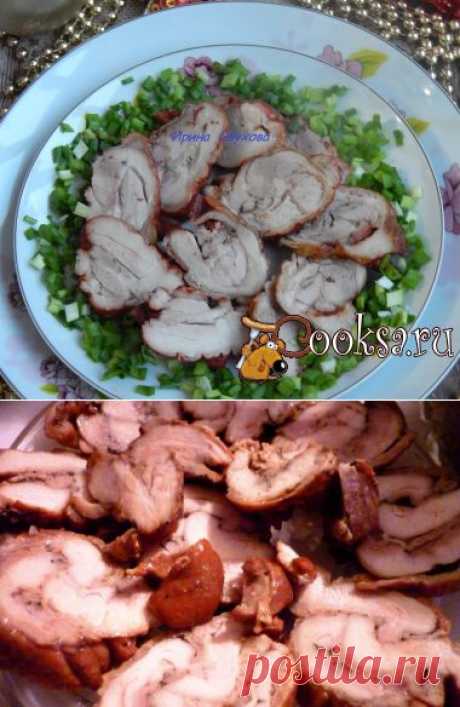&quot;Копченая&quot; курица фото рецепт приготовления