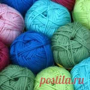 Окраска шерстяной пряжи