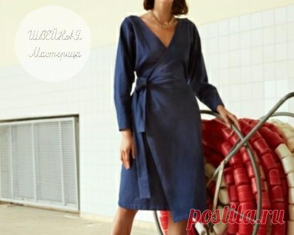 Женское платье с запахом

Размеры выкройки:
36-38 / 40-42 / 44 европейские
Источник указан внутри файла