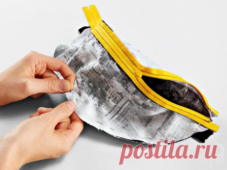 Сумка на пояс / Мастер-классы / Burdastyle