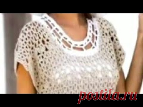 Летняя Кофта Крючком для Женщин - Summer Hoodie for Women - Haken Sommerjacke für Damen