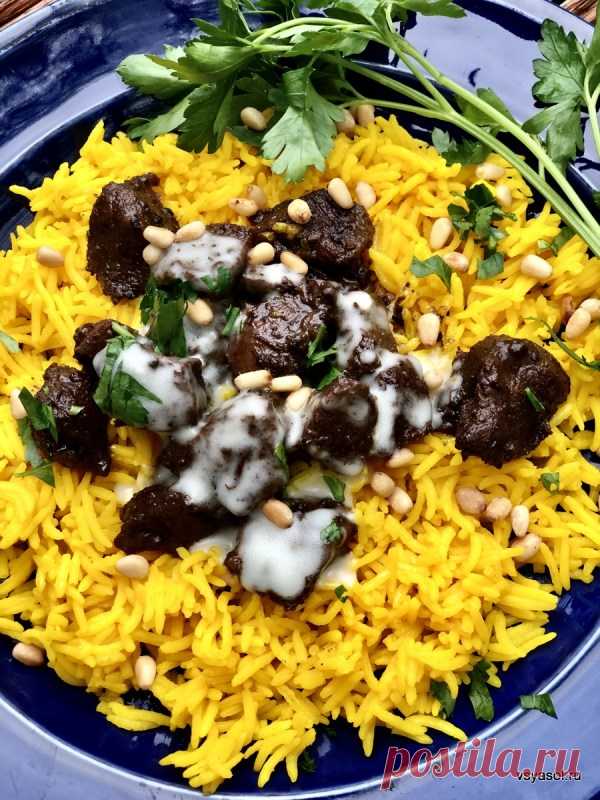 Мансаф, национальное блюдо Иордании - БУДЕТ ВКУСНО! - медиаплатформа МирТесен