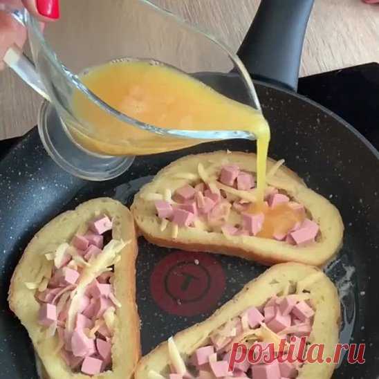 Очень вкусные и быстрые гpенки на зaвтрак!