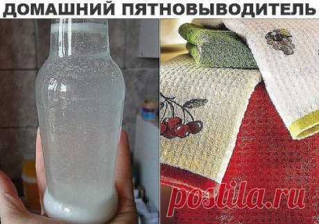 Домашний пятновыводитель