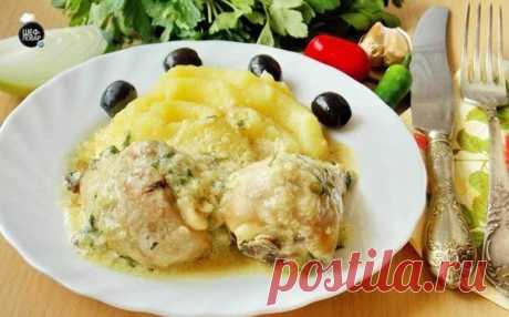 Гедлибже- курица в сметане