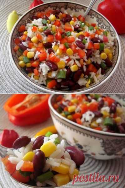 Салат «Конфетти» : Вегетарианская и постная кухня