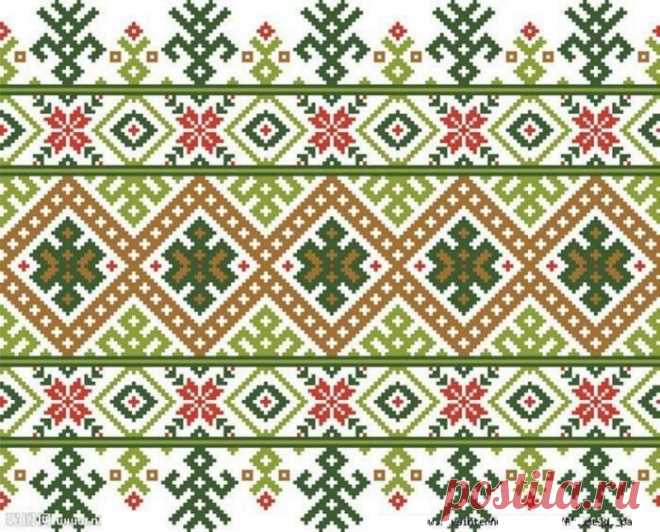 Жаккардовые узоры спицами | Узоры спицами