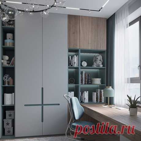 Детская с картой мира на стене! Отдельной кроватью и диваном!