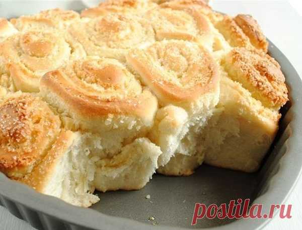 Булочки с кокосовой начинкой | Печем и варим