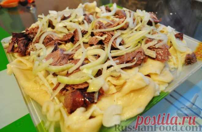 Рецепт: Бешбармак на RussianFood.com