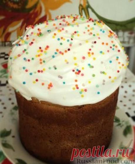 Рецепт: Простой кулич на RussianFood.com