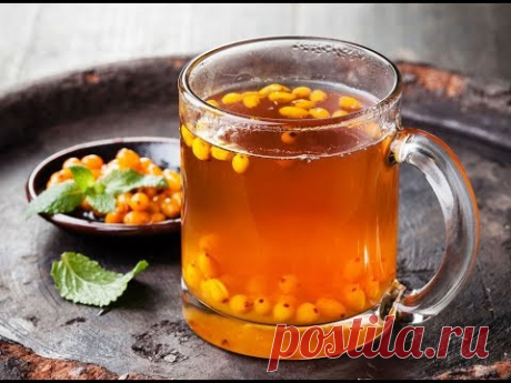 Облепиховый ЧАЙ с лимоном | Мой рецепт