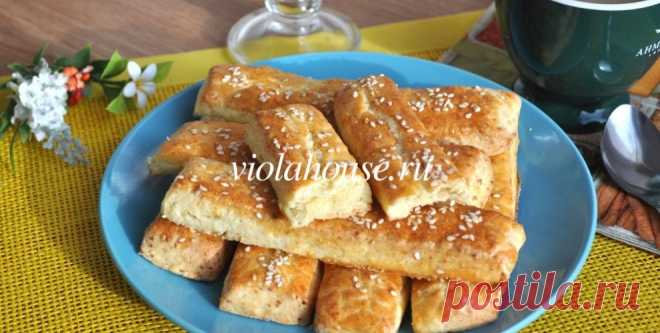 Творожные палочки с кунжутом | Viola House
