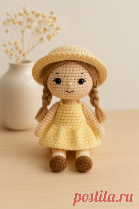 Amigurumi Summer Girl Pattern