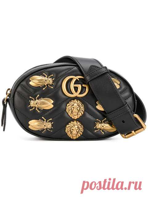 Gucci Поясная Сумка 'GG Marmont' - Farfetch