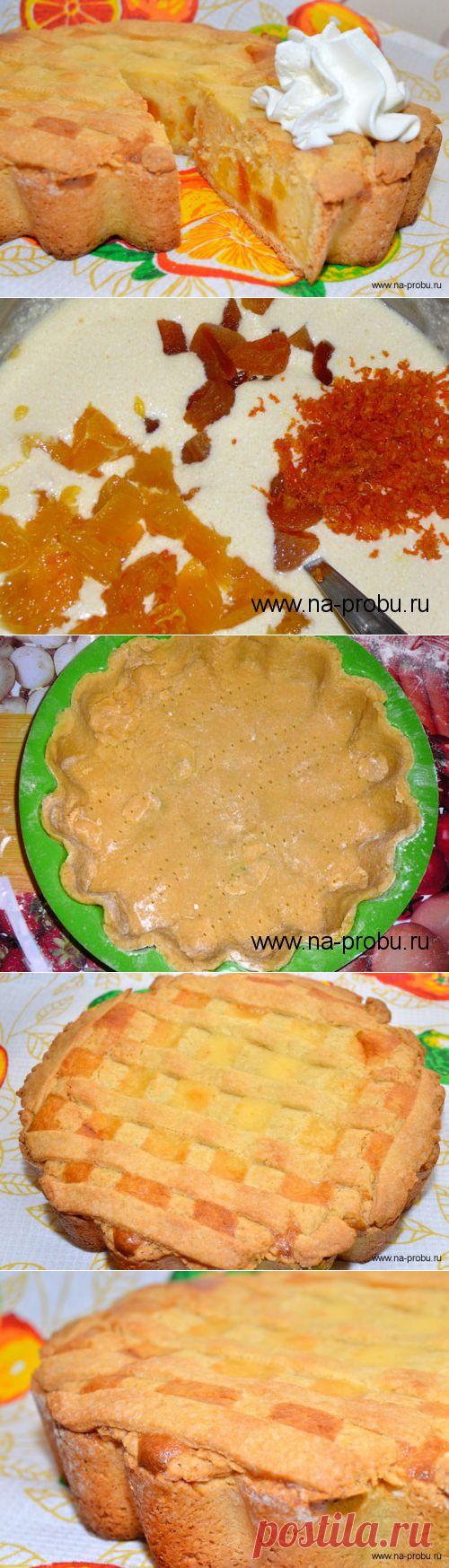 Итальянский пасхальный пирог - вкусный рецепт для светлого праздника.