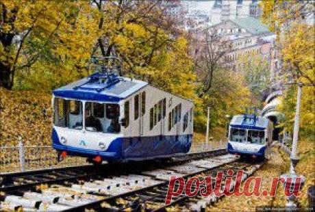 Как работает киевский фуникулер